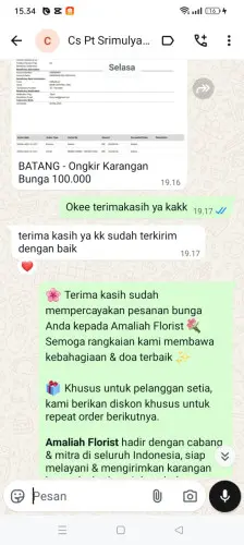 Testimonial Papan Bunga de latinos