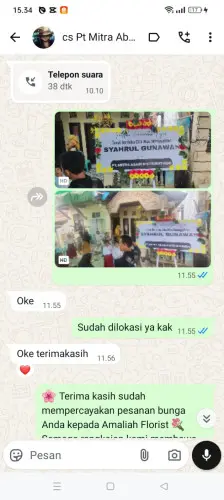 Testimonial Papan Bunga de latinos